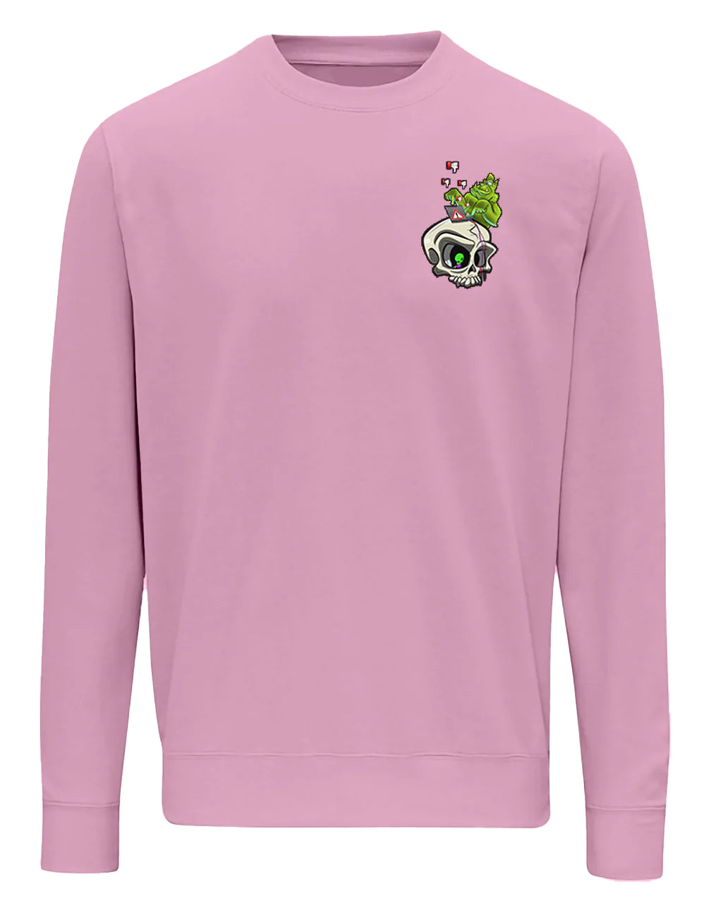 Pink Internet Troll Cyberbullying Awareness Sweater By Unsubtle Skulls