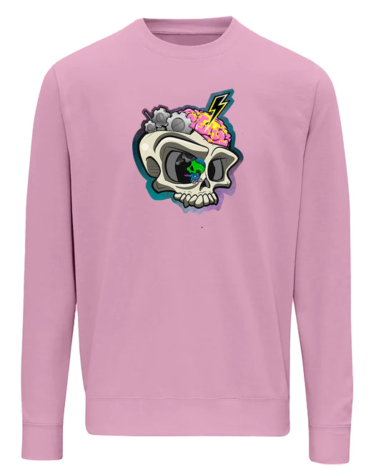 Epilepsy Awareness Skull Sweater / Mental Health Awareness