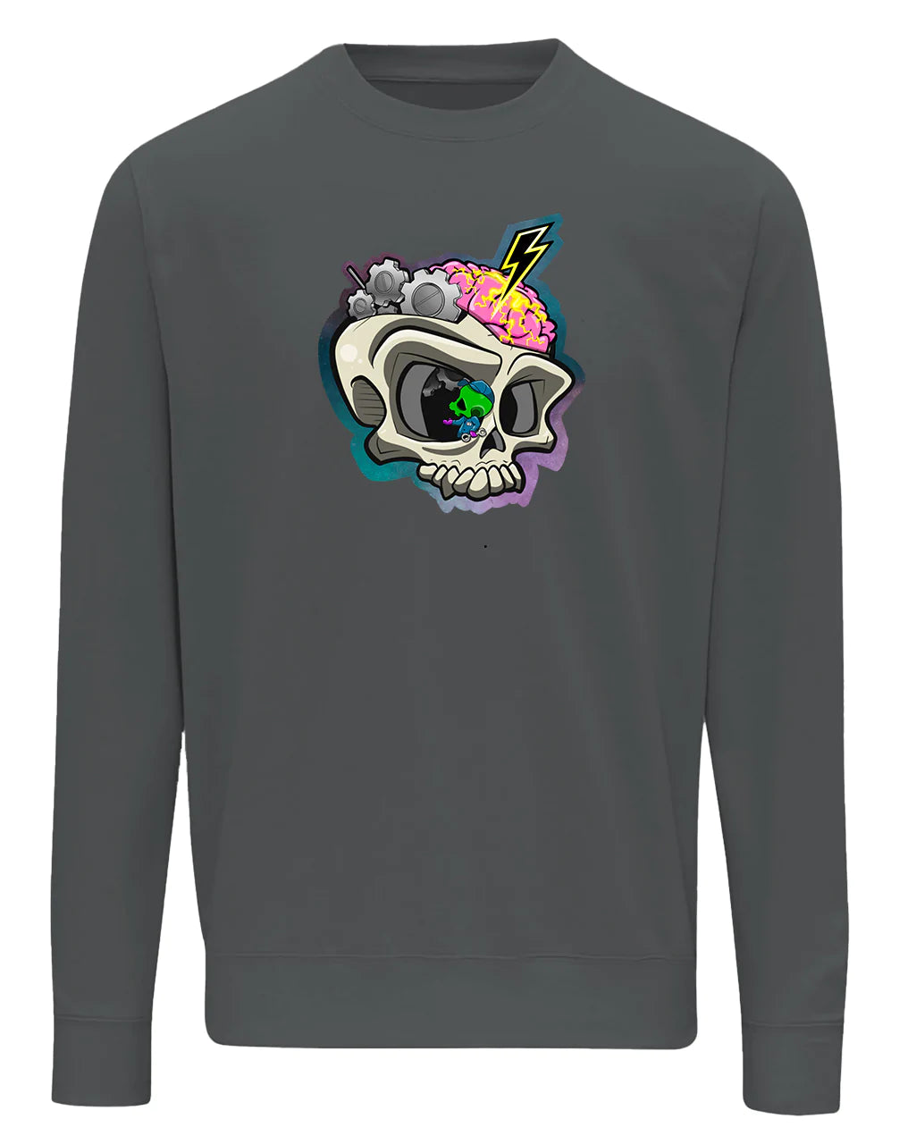 Epilepsy Awareness Skull Sweater / Mental Health Awareness