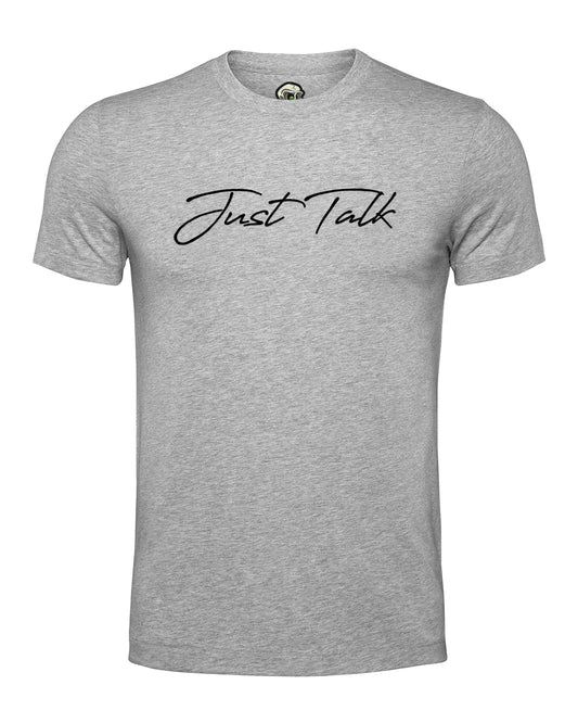 Just Talk Script Mental Health Awareness T-Shirt By Unsubtle Skulls