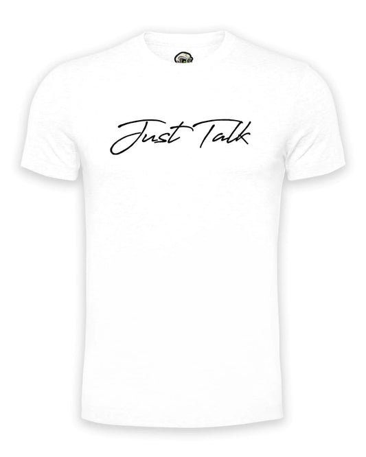 Just Talk Script Mental Health Awareness T-Shirt By Unsubtle Skulls