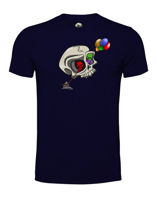 Bipolar Skull Mental Health Awareness T-Shirt By Unsubtle Skulls