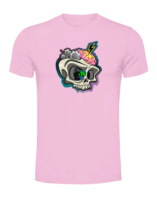 Epilepsy Skull T-shirt / Mental Health Awareness