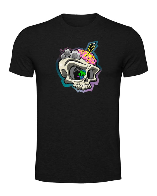 Epilepsy Skull T-shirt / Mental Health Awareness