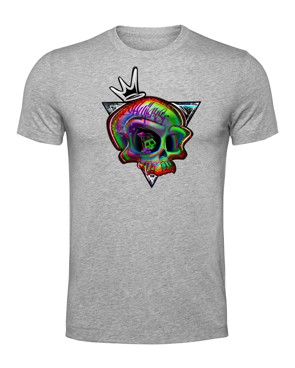 Skulls Skull Mental Health Awareness T-Shirt By Unsubtle Skulls