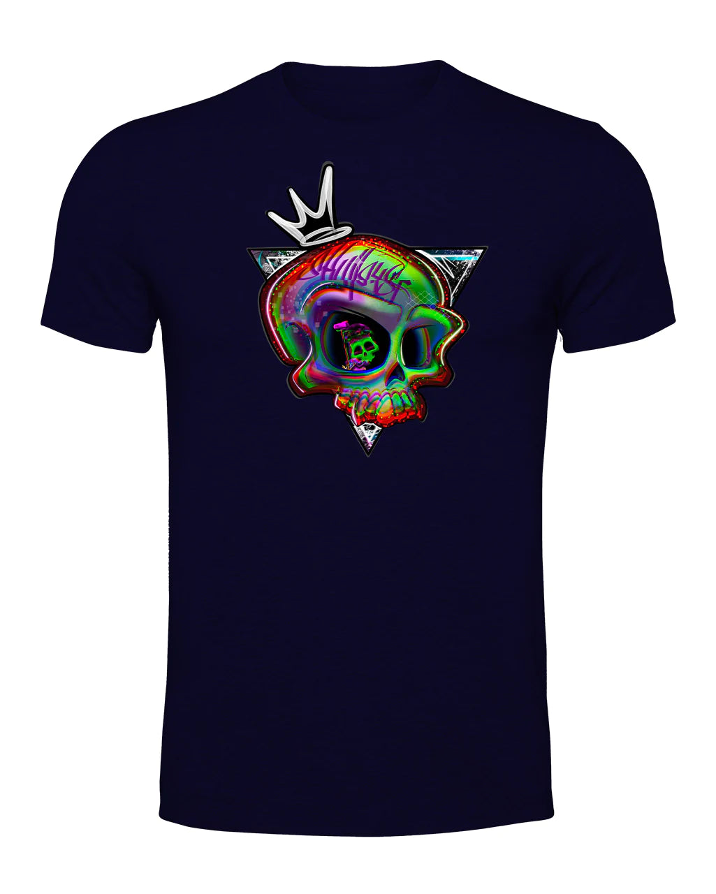 Skulls Skull Mental Health Awareness T-Shirt By Unsubtle Skulls