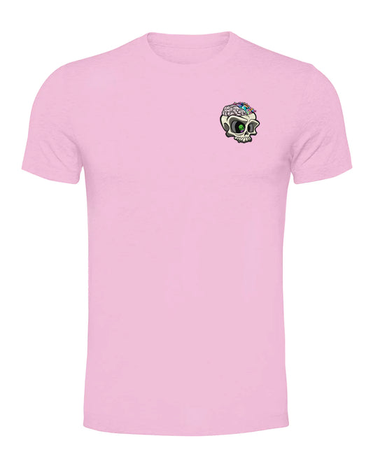 Pink ADHD Mental Health Awareness T-Shirt By Unsubtle Skulls