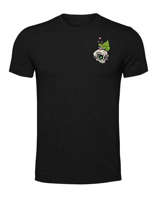 Black Internet Troll Cyberbullying Awareness T-Shirt By Unsubtle Skulls