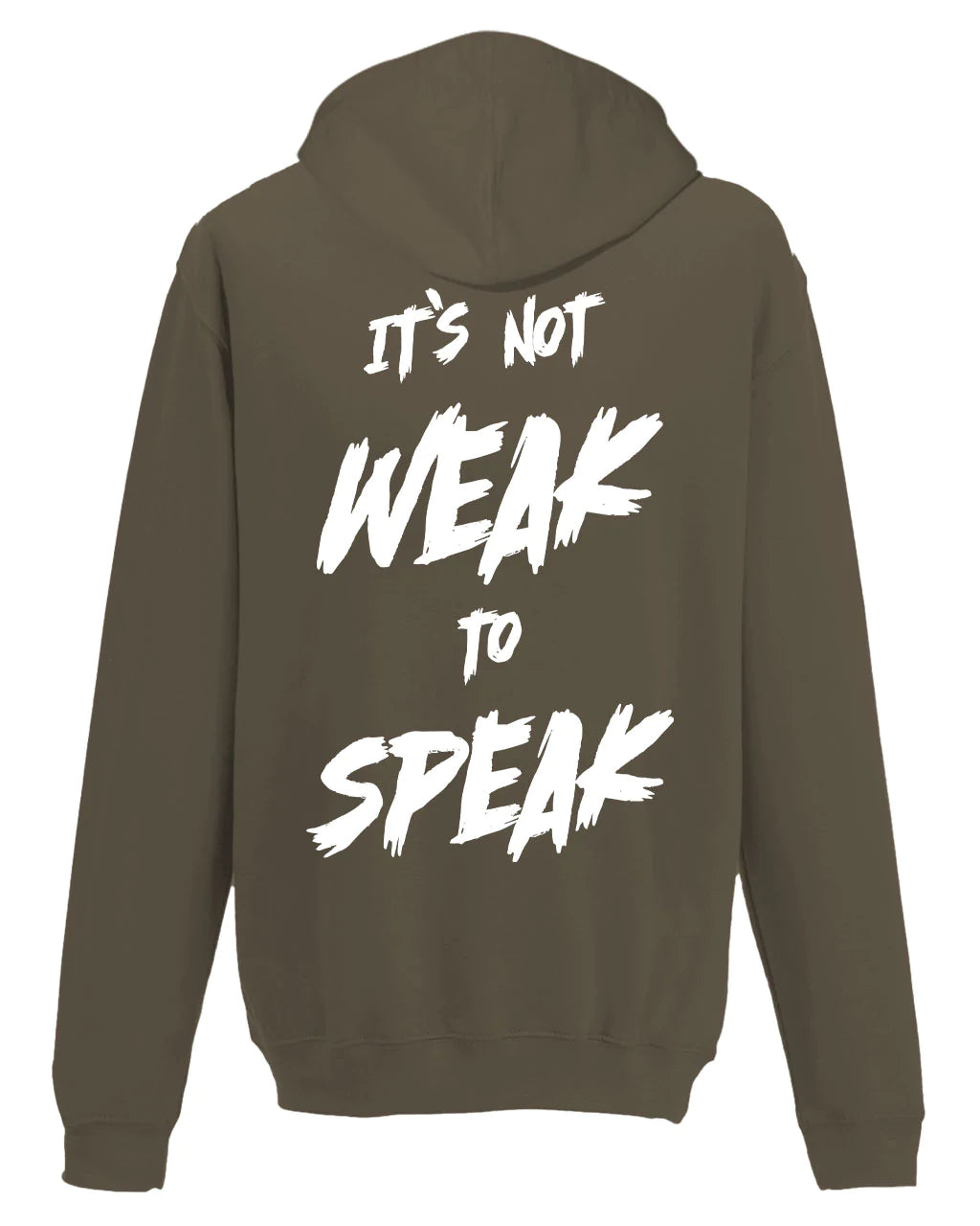 It's Not Weak To Speak Back Hoodie / Mental Health Awareness