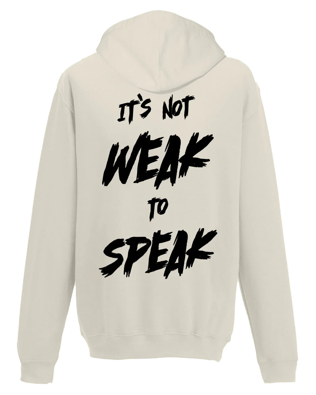 It's Not Weak To Speak Back Hoodie / Mental Health Awareness