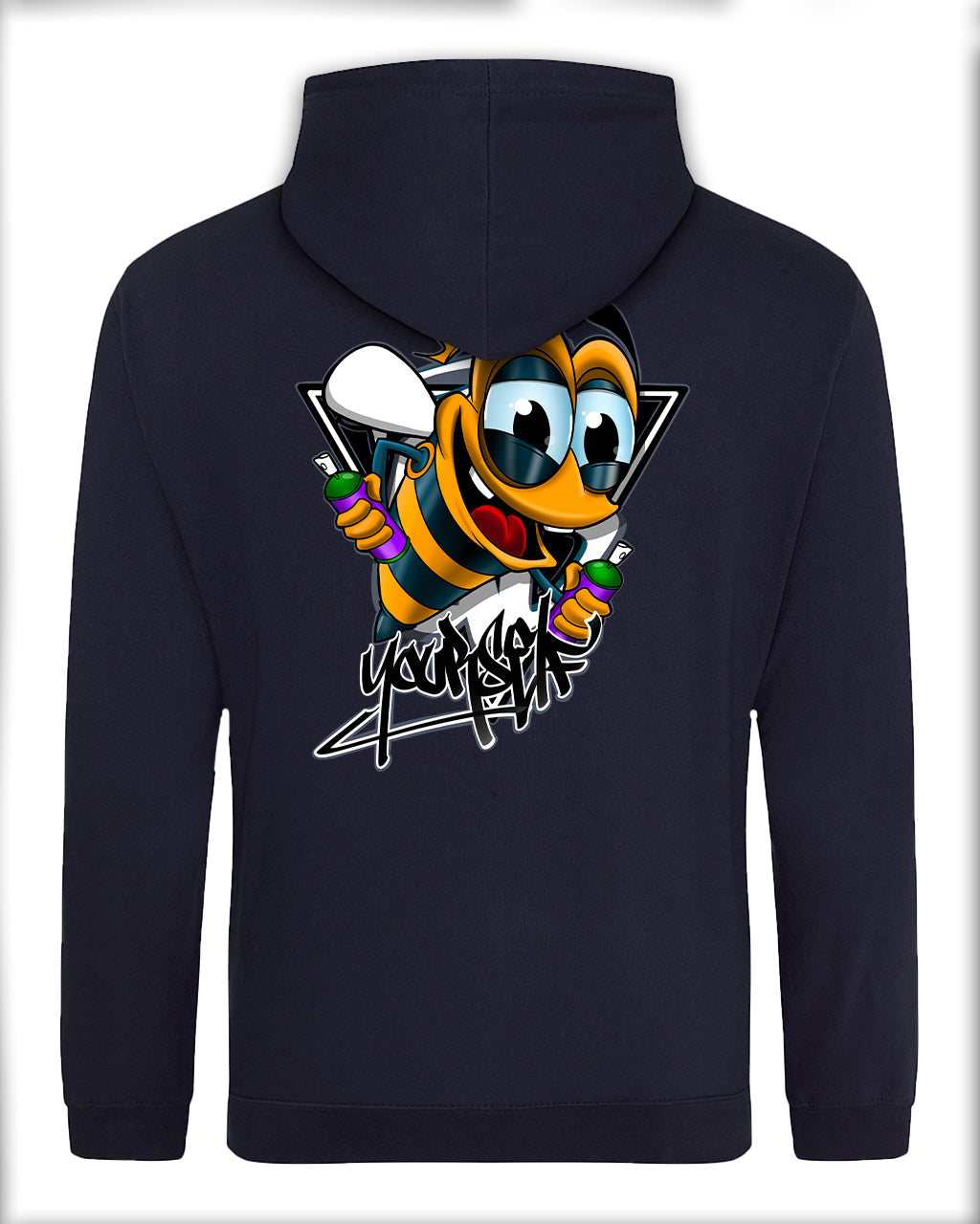 Bee Yourself Back Hoodie / Mental Health Awareness