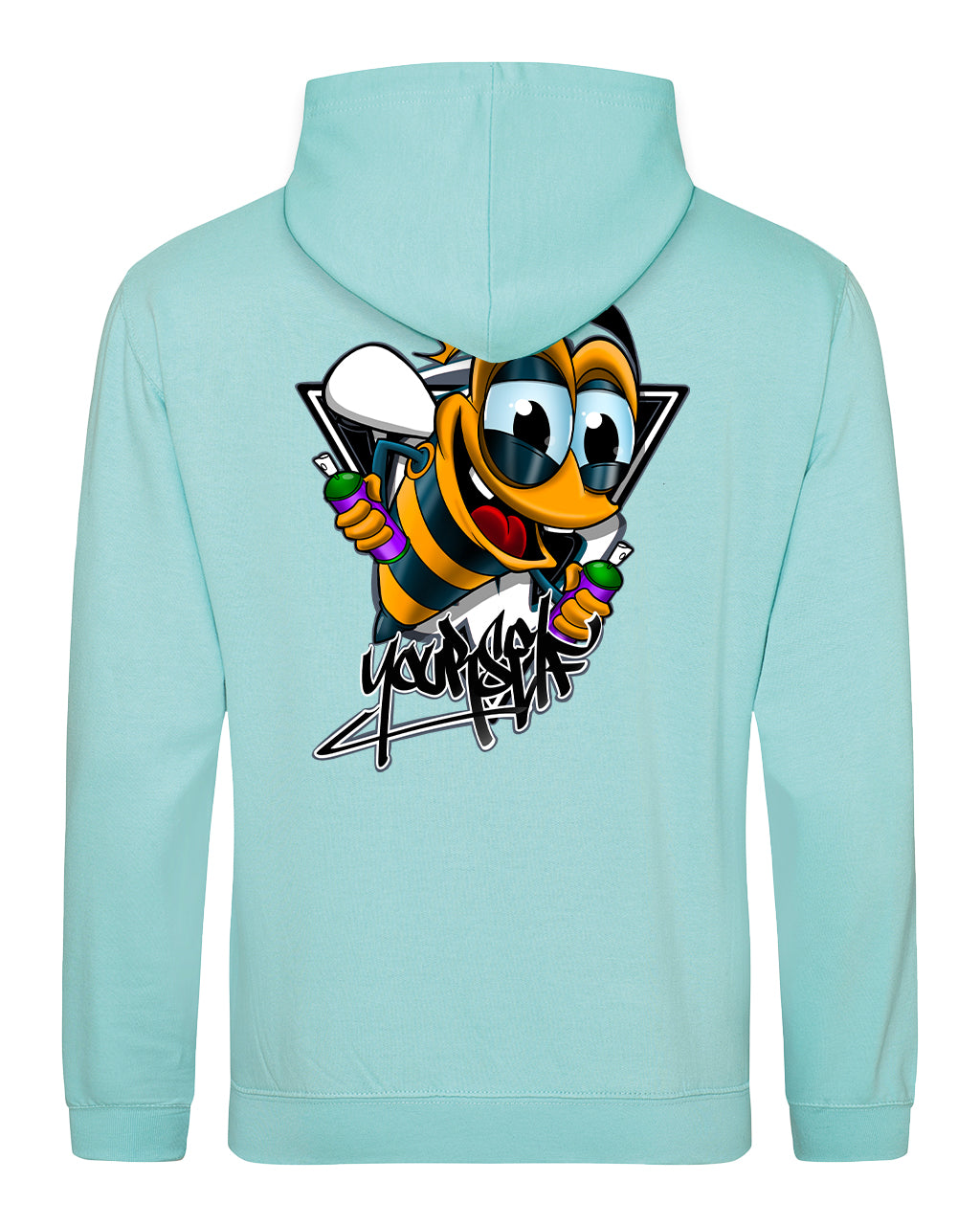 Bee Yourself Back Hoodie / Mental Health Awareness