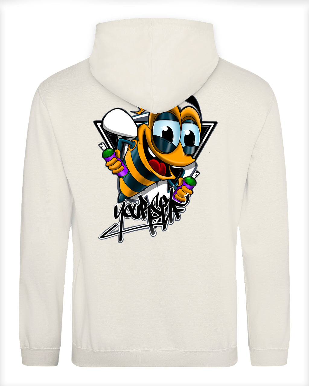 Bee Yourself Back Hoodie / Mental Health Awareness