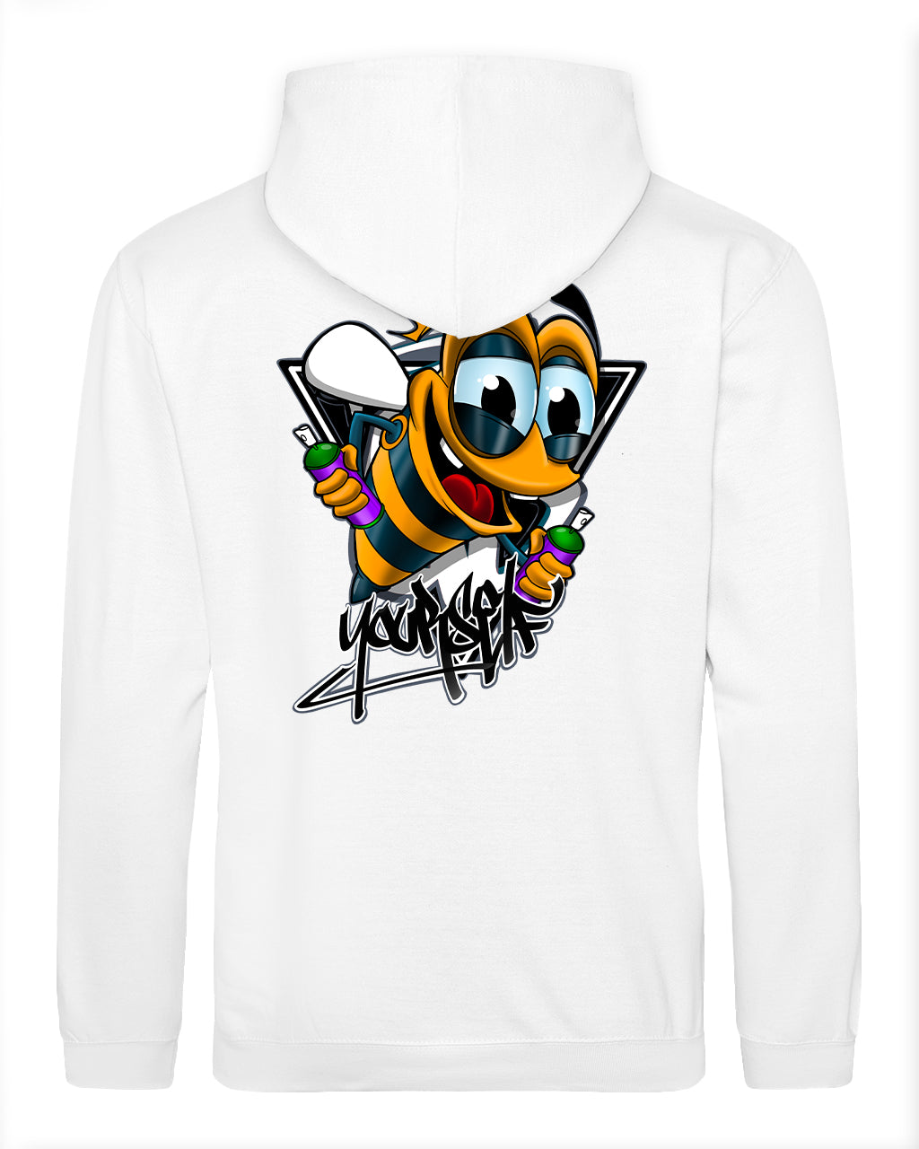 Bee Yourself Back Hoodie / Mental Health Awareness