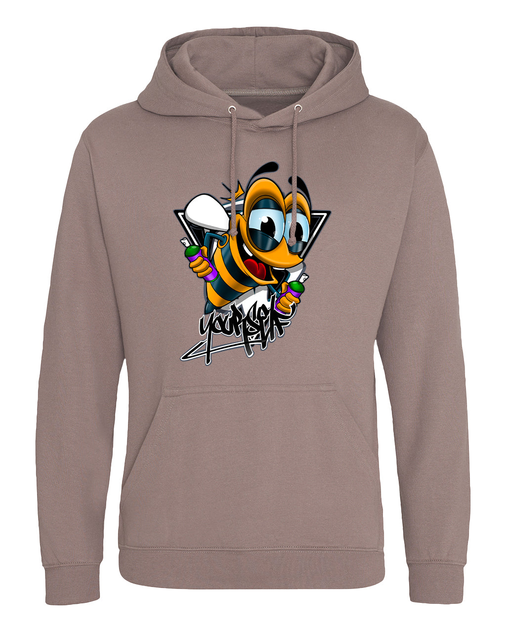 Bee Yourself Front Hoodie / Mental Health Awareness