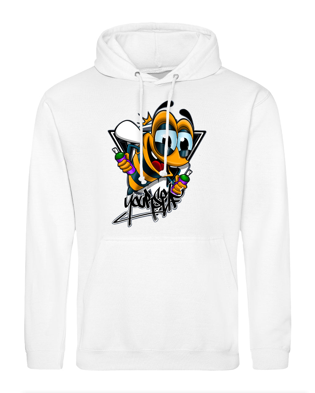 Bee Yourself Front Hoodie / Mental Health Awareness