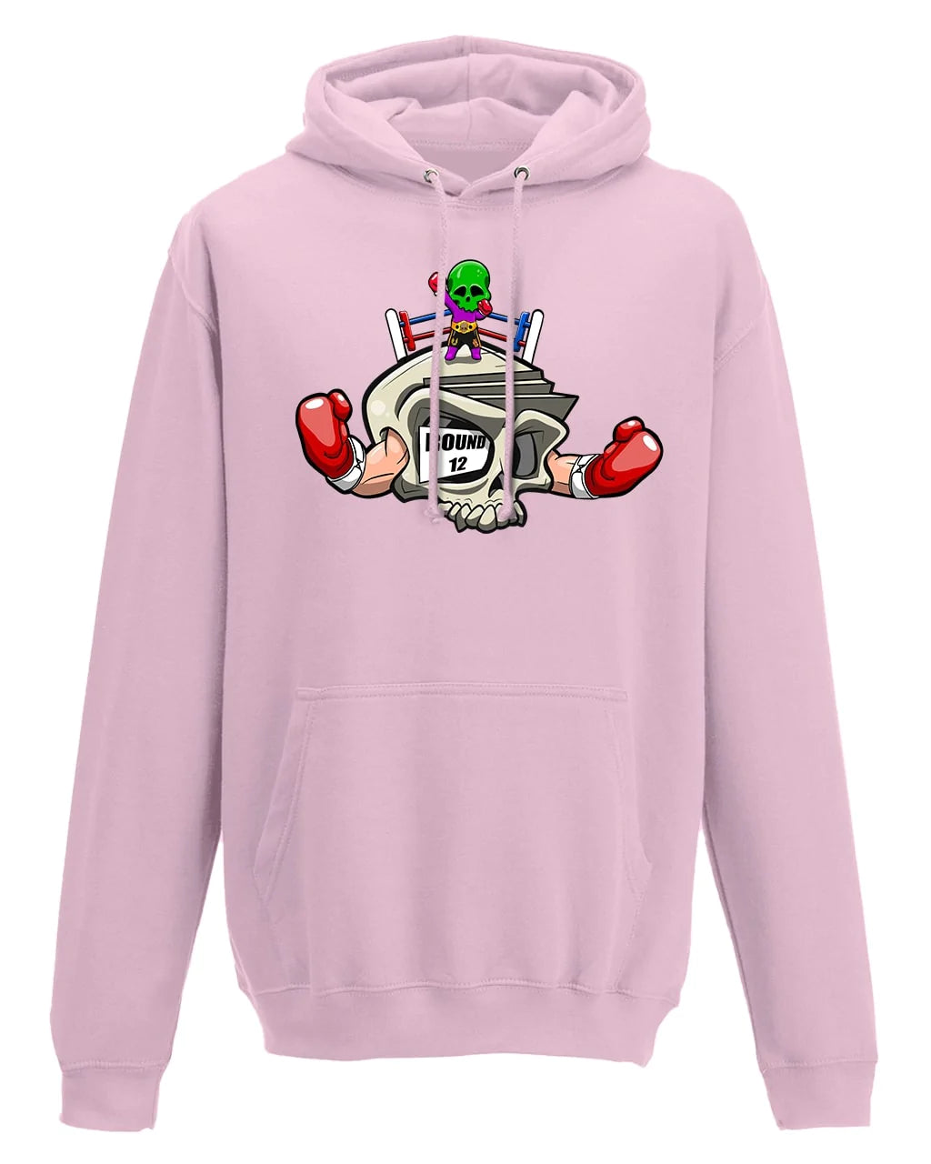 Boxing Mental Health Awareness Hoodie By Unsubtle Skulls