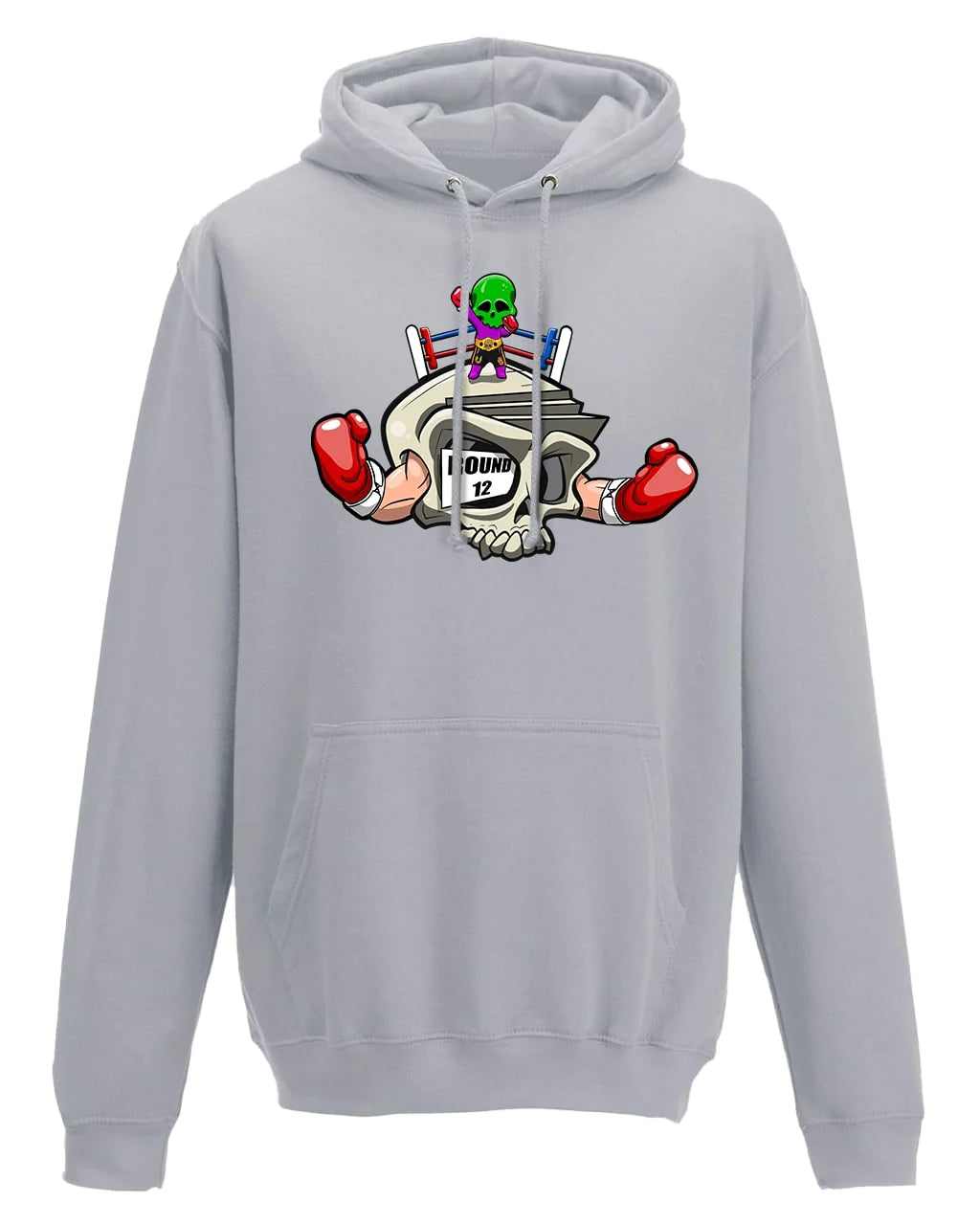 Boxing Mental Health Awareness Hoodie By Unsubtle Skulls