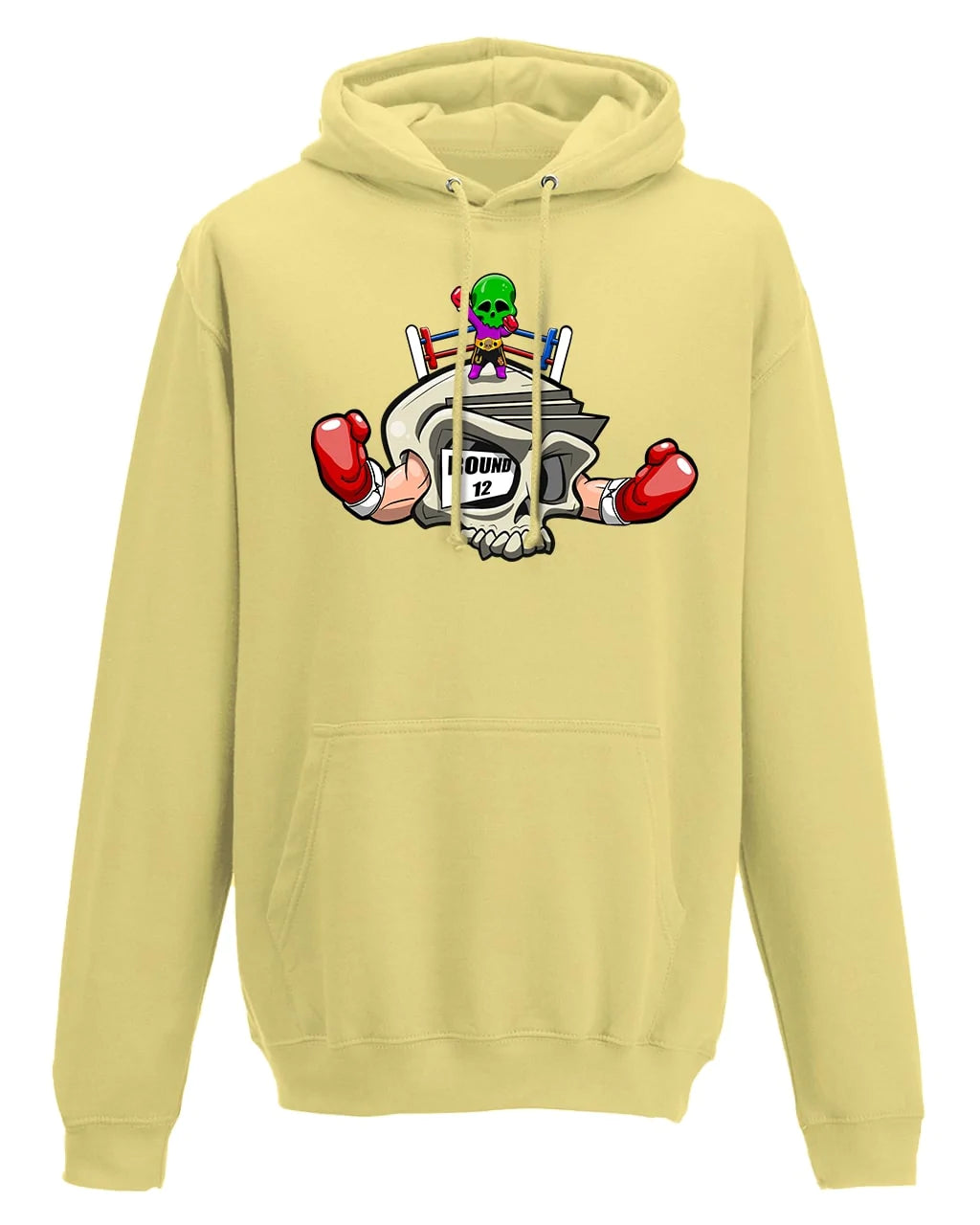 Boxing Mental Health Awareness Hoodie By Unsubtle Skulls