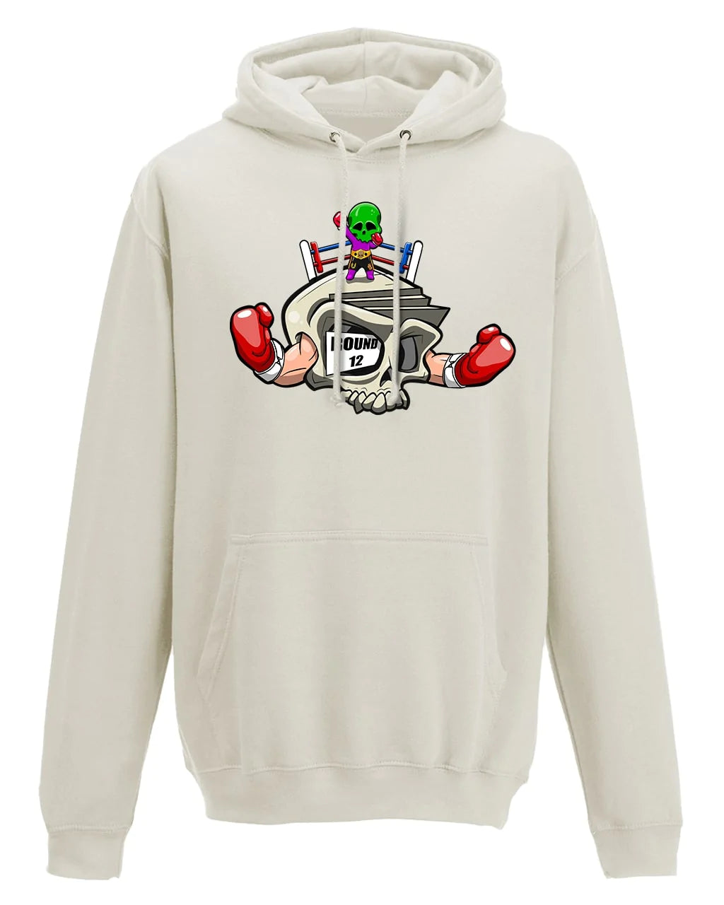 Boxing Mental Health Awareness Hoodie By Unsubtle Skulls