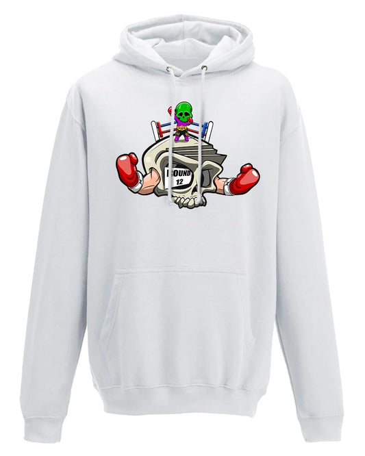 Boxing Mental Health Awareness Hoodie By Unsubtle Skulls