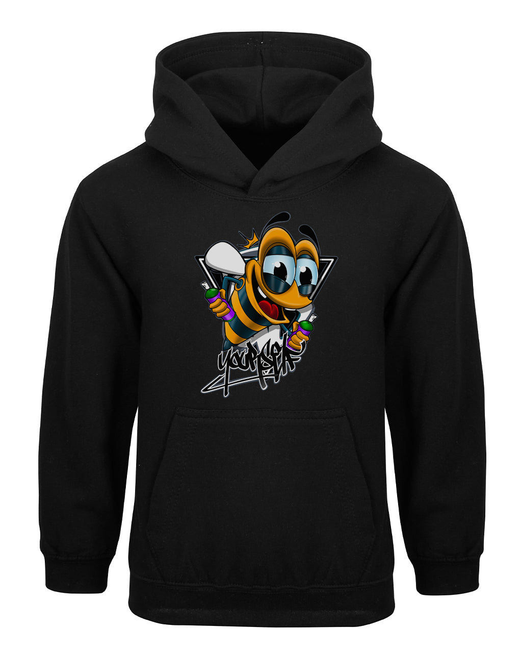 Kids Bee Yourself Front Hoodie / Mental Health Awareness