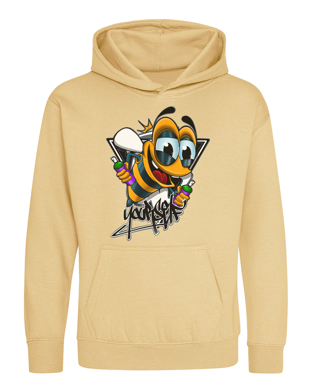 Kids Bee Yourself Front Hoodie / Mental Health Awareness