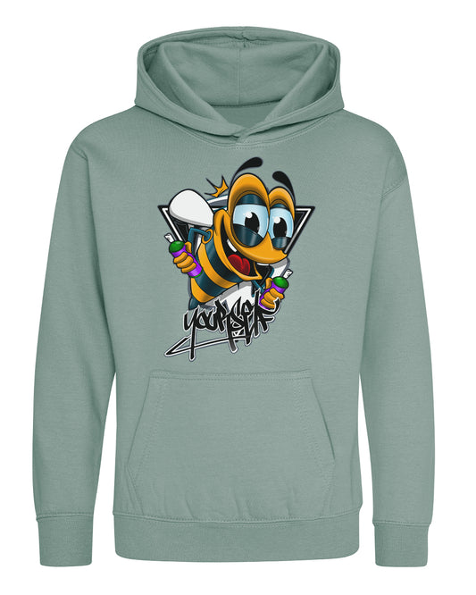 Kids Bee Yourself Front Hoodie / Mental Health Awareness