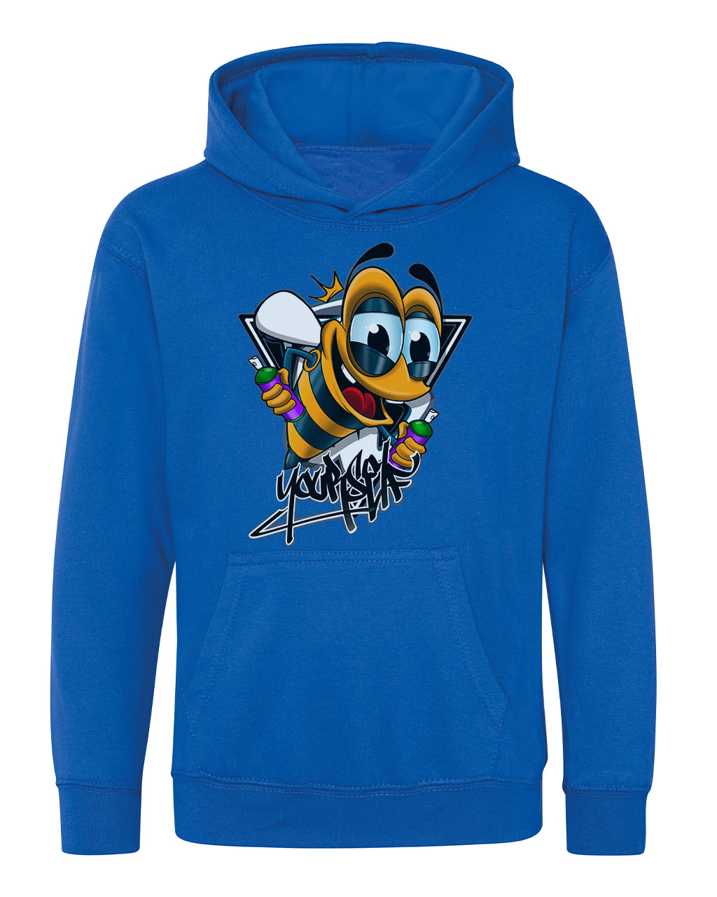 Kids Bee Yourself Front Hoodie / Mental Health Awareness