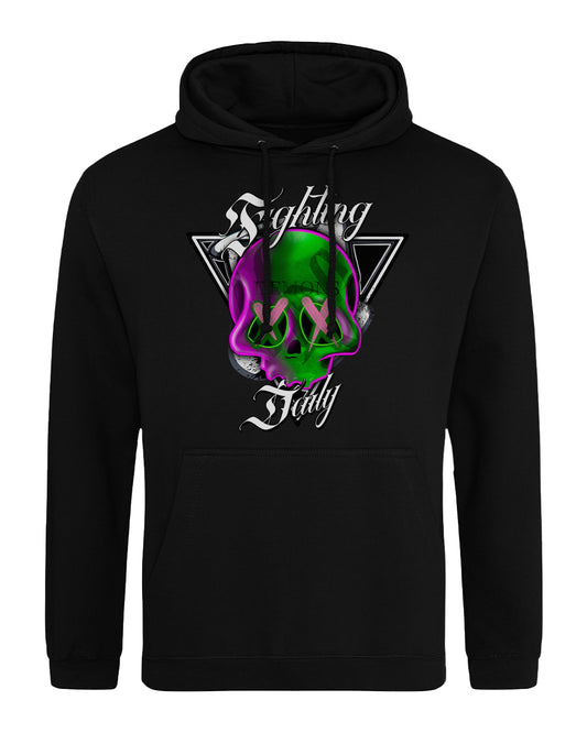 Fighting Demons Daily Front Hoodie