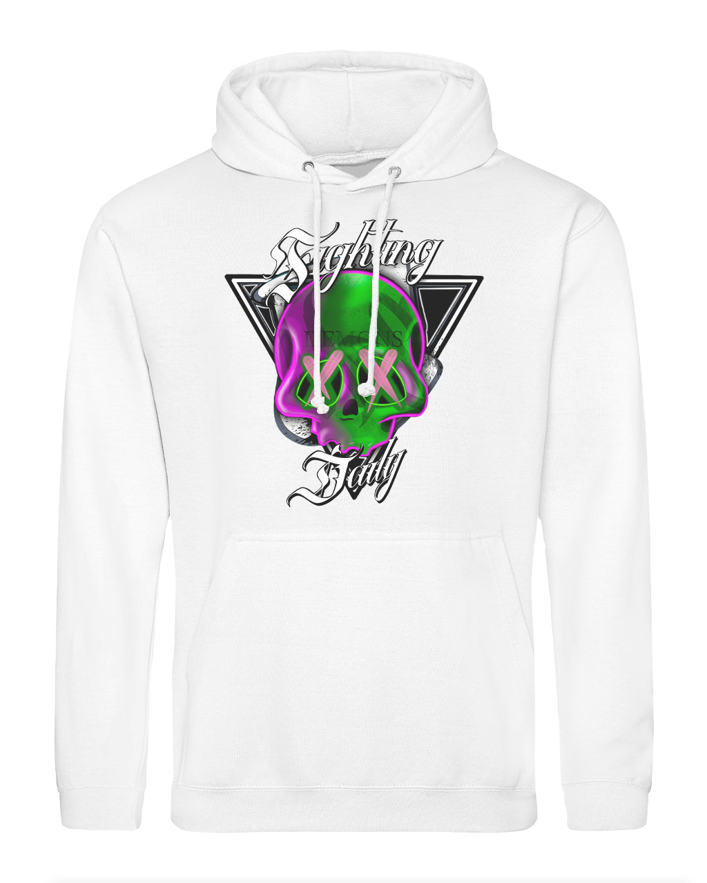 Fighting Demons Daily Front Hoodie