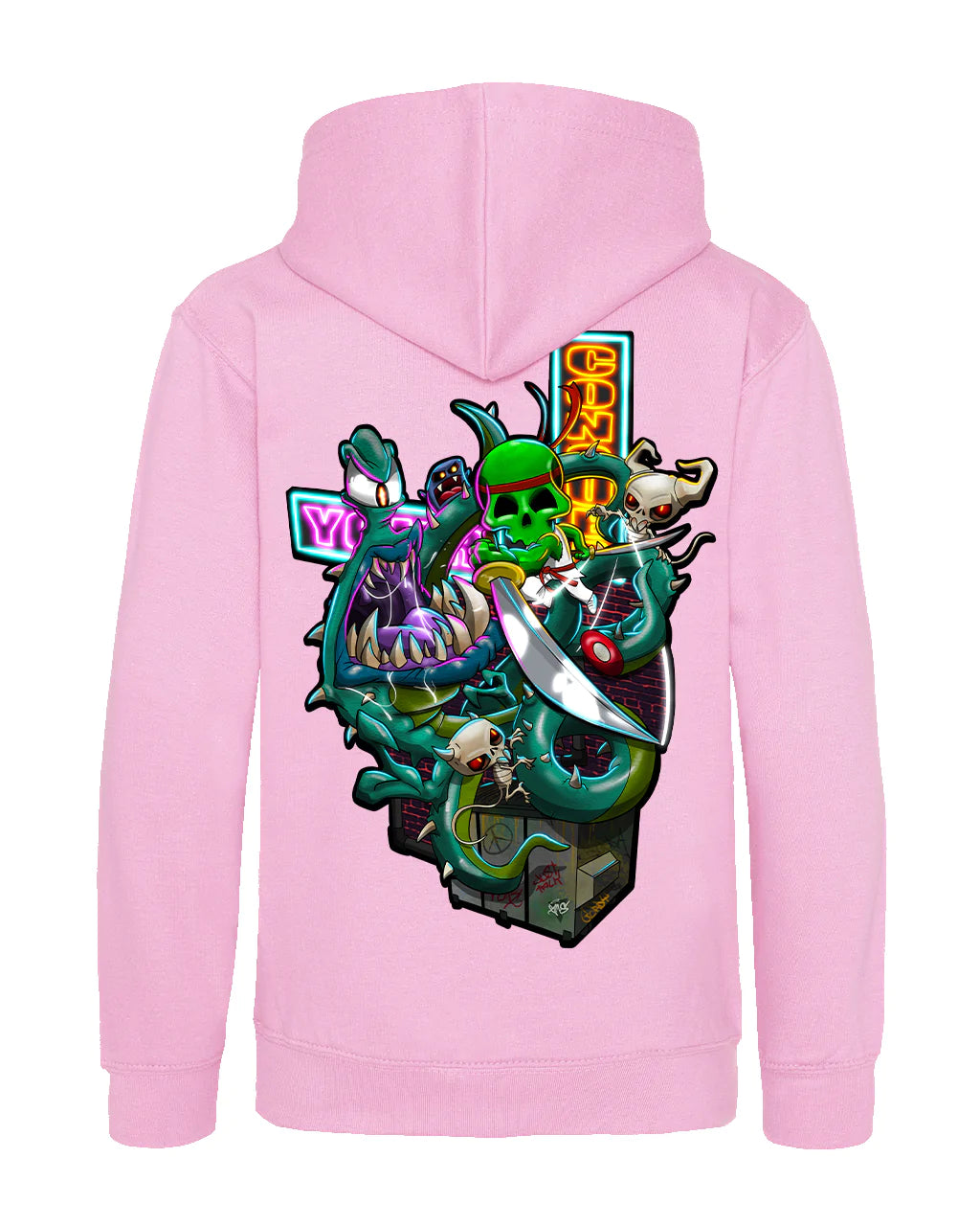 Kids Conquer Your Demons Street A-Ware Hoodie / Mental Health Awareness