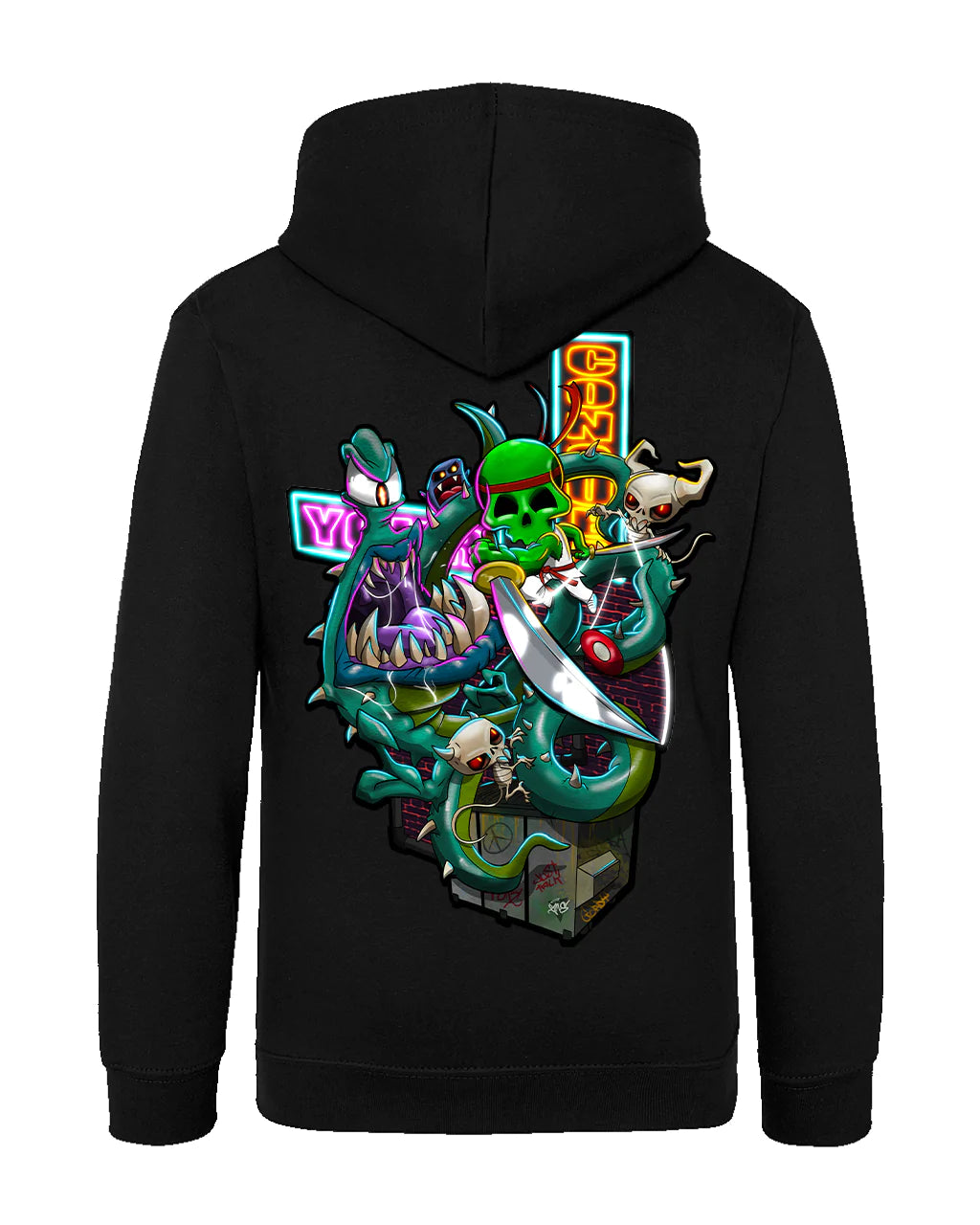 Kids Conquer Your Demons Street A-Ware Hoodie / Mental Health Awareness