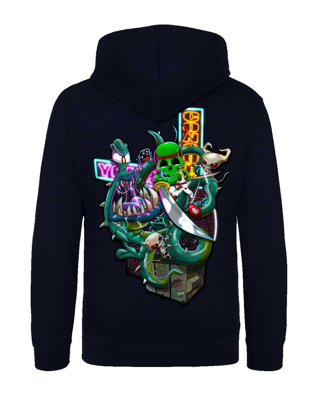 Kids Conquer Your Demons Street A-Ware Hoodie / Mental Health Awareness