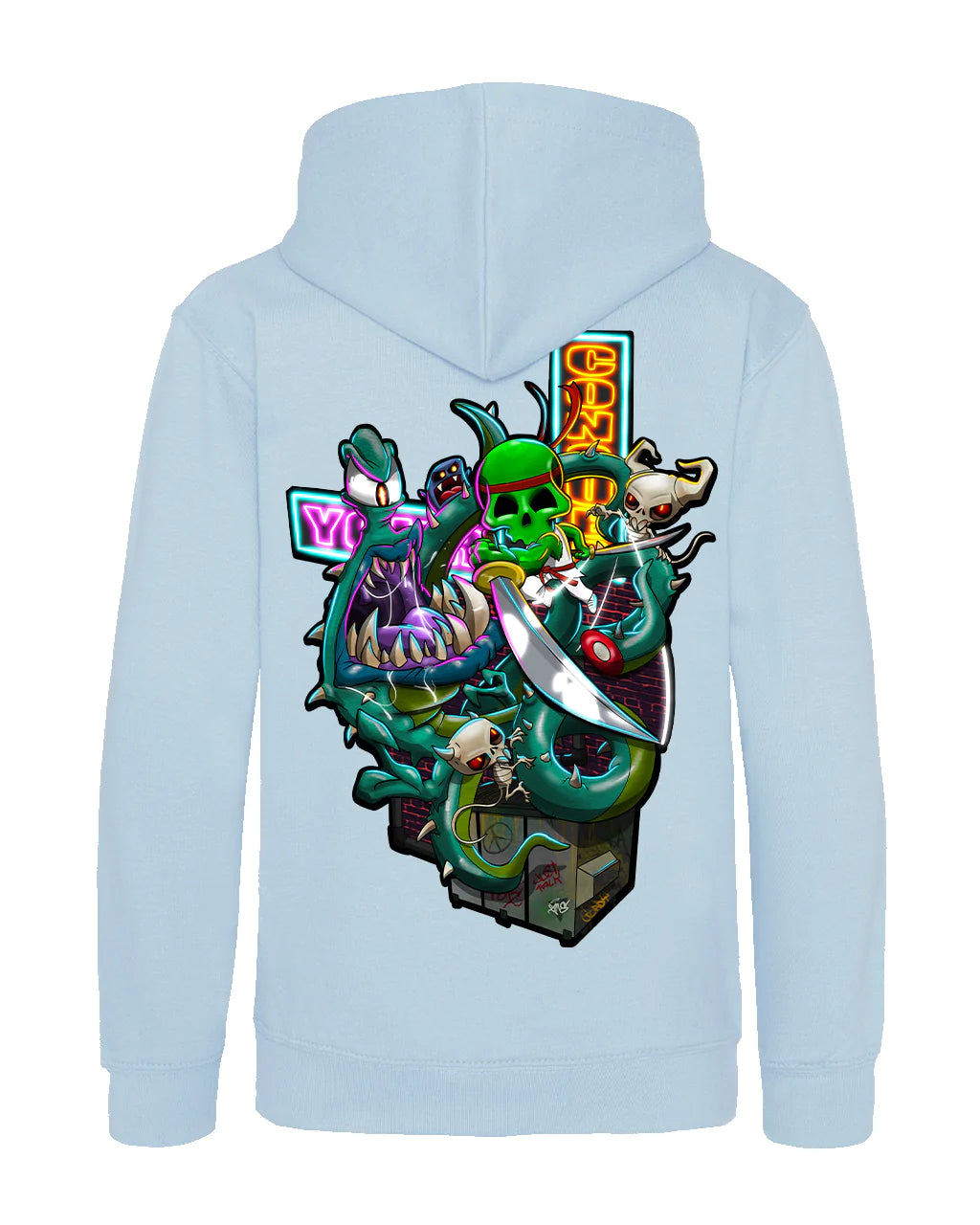 Kids Conquer Your Demons Street A-Ware Hoodie / Mental Health Awareness