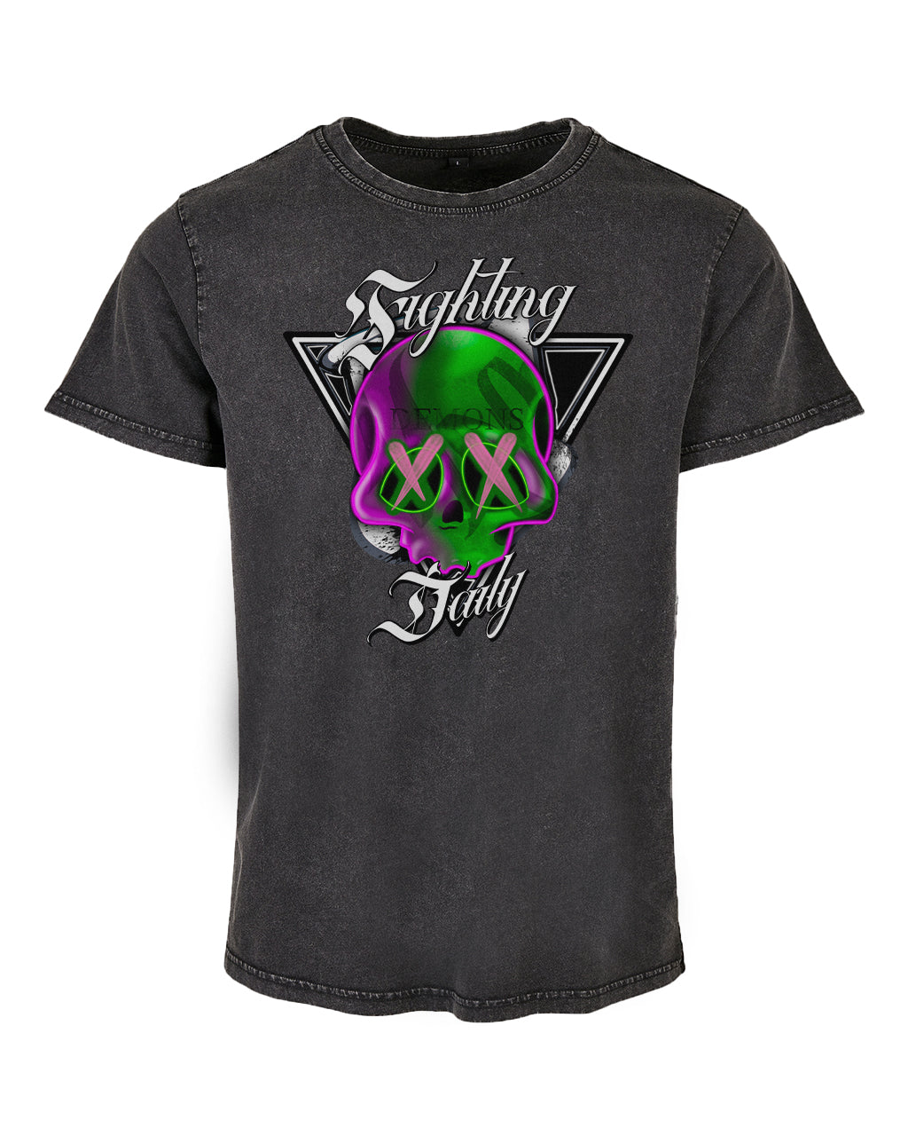 Fighting Demons Daily Front T-Shirt