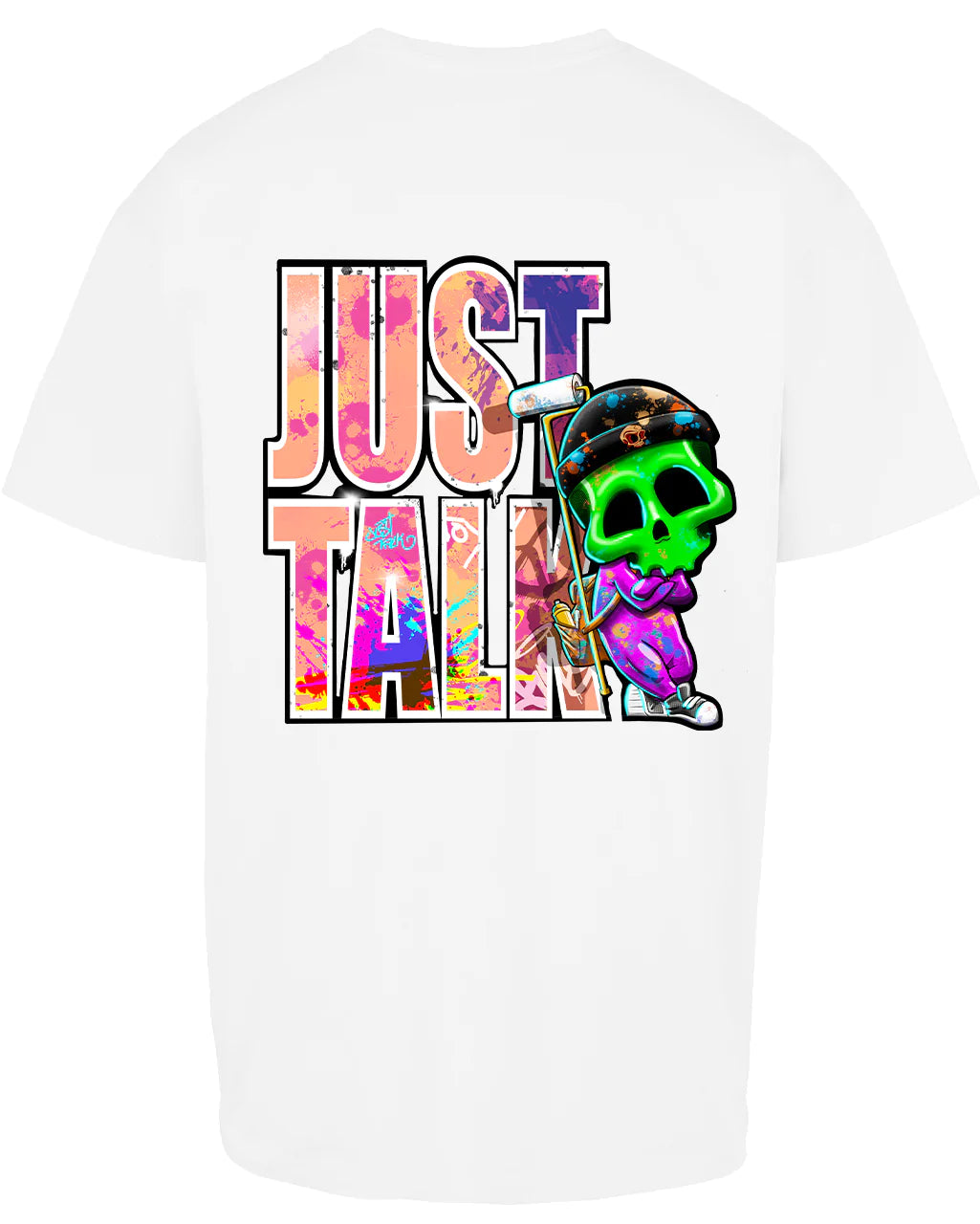 Just Talk Street A-Wear Oversized T-Shirt / Mental Health Awareness