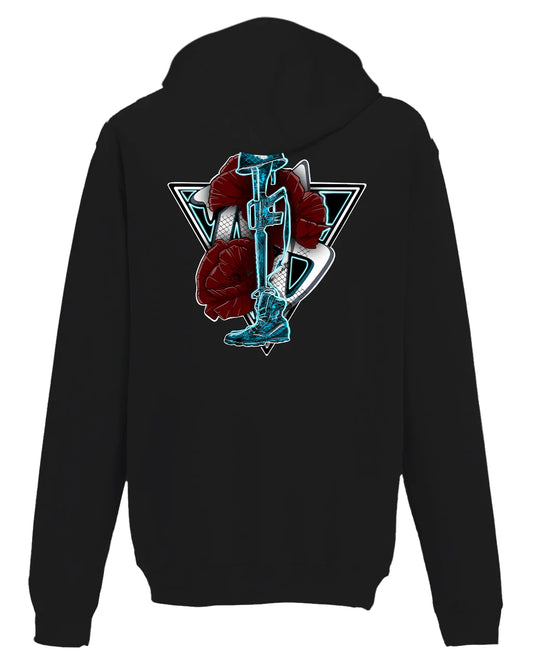 Lest We Forget Zip Hoodie / Mental Health Awareness