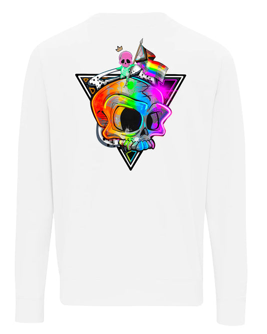 Pride Skull Centre Sweater / Awareness