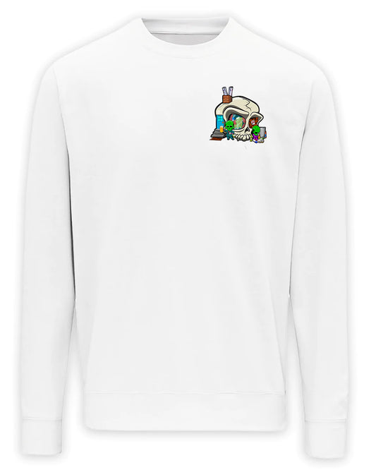 Addiction Awareness design on a White Sweater