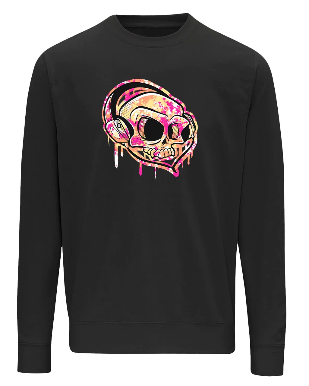 Headphones Mental Health Awareness Sweater By Unsubtle Skulls