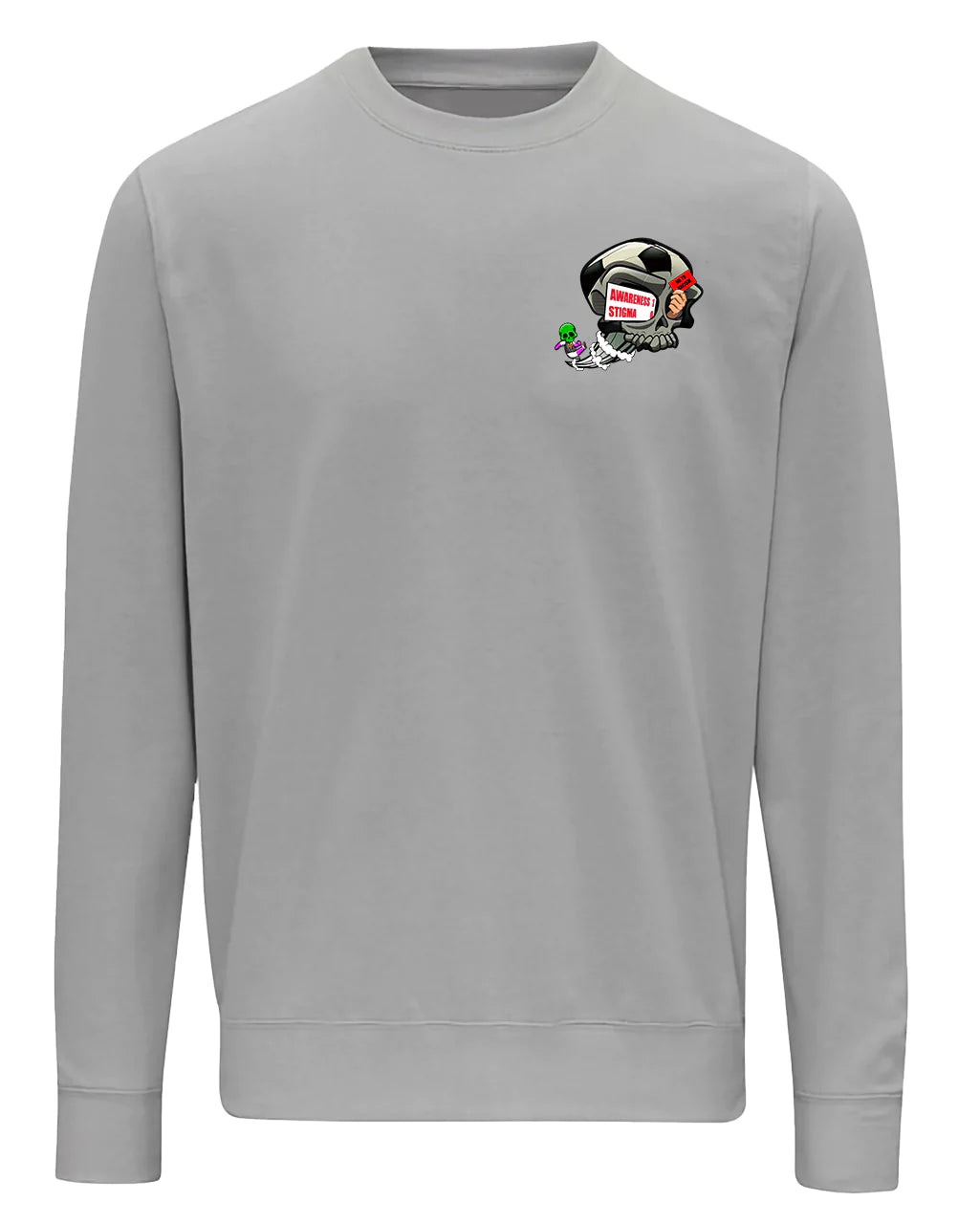 Moondust Football Anti Racism Awareness Sweater By Unsubtle Skulls