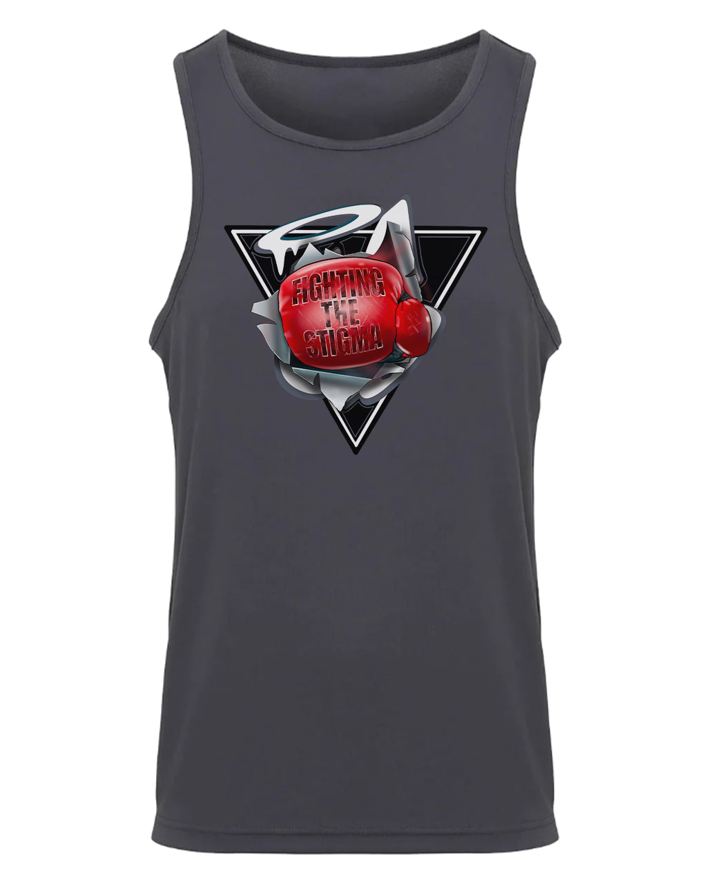 Fighting the Stigma Gym Vest / Mental Health Awareness