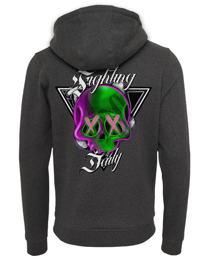 Fighting Demons Daily Zipped Hoodie