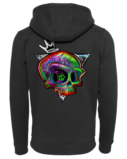 Skullsy Skull Zipped Hoodie