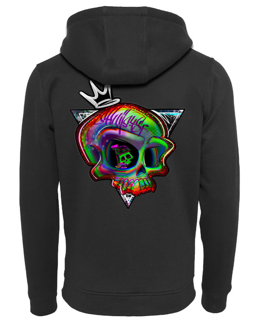 Skullsy Skull Zipped Hoodie